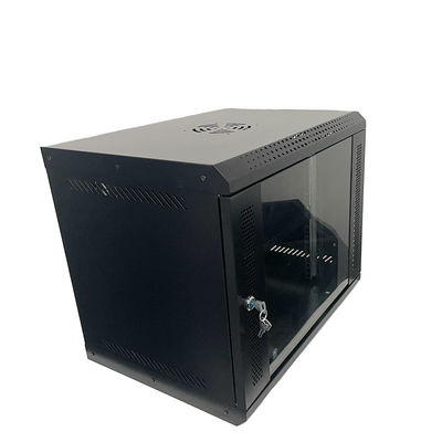 9U 19インチサーバールーム ネットワークキャビネットとデータセンター サーバーラックキャビネットを組み立て