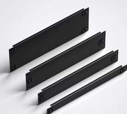 ネットワークキャビネット 1U 2U 3U 4U フロントドア用のブラインドプレートパネル