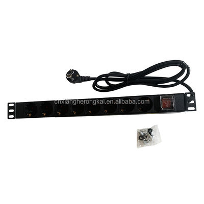 6方向 8方向 フランス型 PDU16A 250vac ヨーロッパ型ソケットラック マウント スマート PDU サーバー