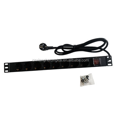6方向 8方向 フランス型 PDU16A 250vac ヨーロッパ型ソケットラック マウント スマート PDU サーバー