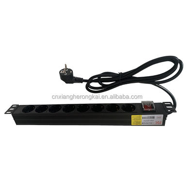 6方向 8方向 フランス型 PDU16A 250vac ヨーロッパ型ソケットラック マウント スマート PDU サーバー