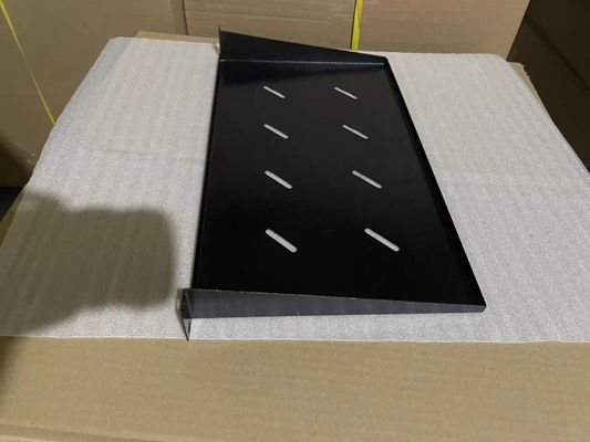 SPCC 冷式ロール鋼 1U レークマウント通信用キーボードトレイ