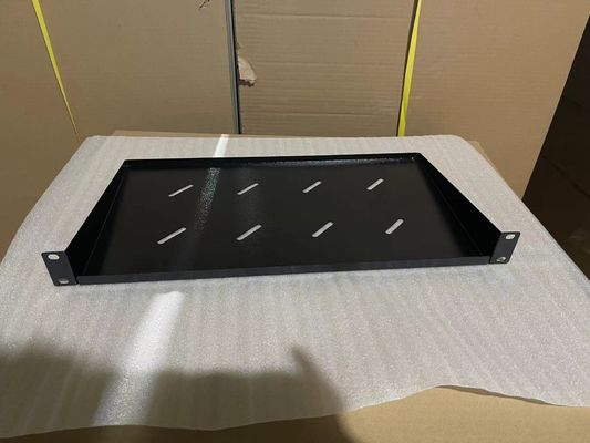 SPCC 冷式ロール鋼 1U レークマウント通信用キーボードトレイ