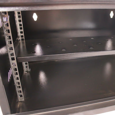 強化されたセキュリティ サーバールーム ネットワーク キャビネット ガラス テンパール ドア 300*530*400