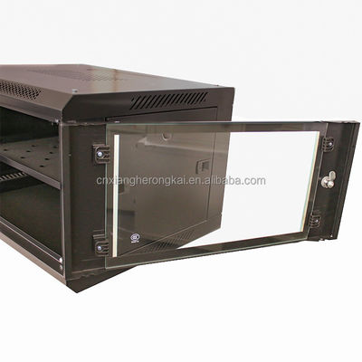 600mm*450mm 4u 6u 9u 12u 15u 19' 冷鋼ラックサーバーキャビネット データセンターネットワーク