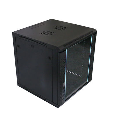 冷式ロール鋼 19インチ サーバーラック ネットワークキャビネット 黒色 ステータス カラー OEM サービス