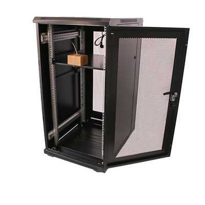 サーバールームのサーバーラックをカスタマイズする 18U 22U 32U 42U 屋外金属ネットワークキャビネット