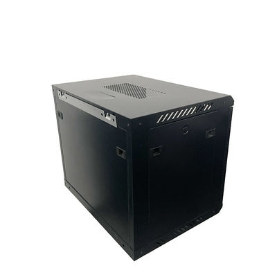サーバールーム 冷たいロール鋼 6uネットワークキャビネット 19インチ 保証付きサーバーラック