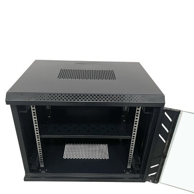 サーバールーム 冷たいロール鋼 6uネットワークキャビネット 19インチ 保証付きサーバーラック