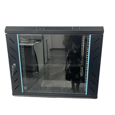 サーバールーム 冷たいロール鋼 6uネットワークキャビネット 19インチ 保証付きサーバーラック