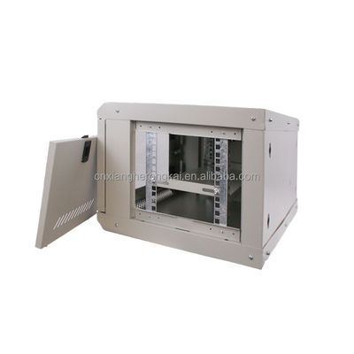 オーダーメイドネットワークキャビネット 6U ブラック サーバー・ラック キャビネット 冷式鋼材