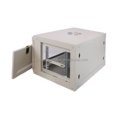 オーダーメイドネットワークキャビネット 6U ブラック サーバー・ラック キャビネット 冷式鋼材