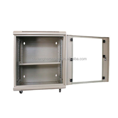 ストック製品 12u 壁式サーバーラックキャビネット 600*530*400 ネットワークキャビネット