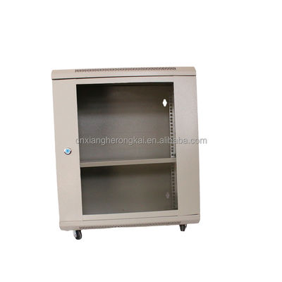 ストック製品 12u 壁式サーバーラックキャビネット 600*530*400 ネットワークキャビネット