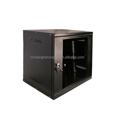 6u 壁掛けサーバーラックキャビネット ストック製品の標準 9u ネットワークキャビネット