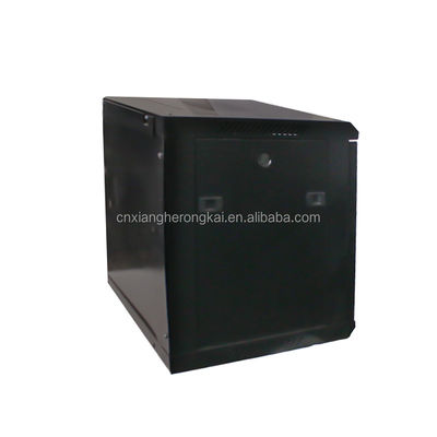ストック製品 9u 4u 6u 9u 12u フラット ネットワーク キャビネット サーバー ラック キャビネット 壁に固定