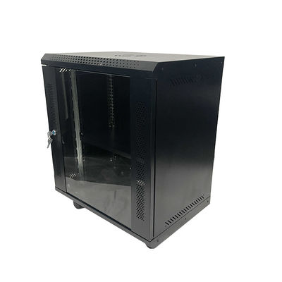 サーバールーム 9U 壁に装着された19&quot; 6U メタル CCTVネットワークキャビネット