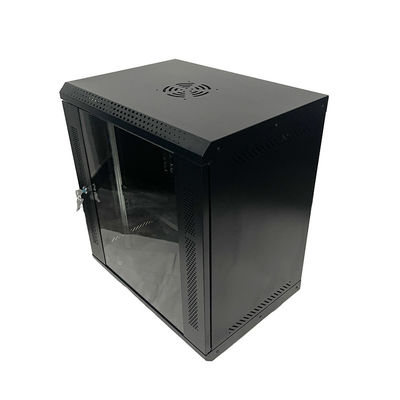 サーバールーム 9U 壁に装着された19&quot; 6U メタル CCTVネットワークキャビネット