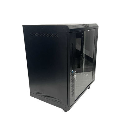 サーバールーム 9U 壁に装着された19&quot; 6U メタル CCTVネットワークキャビネット