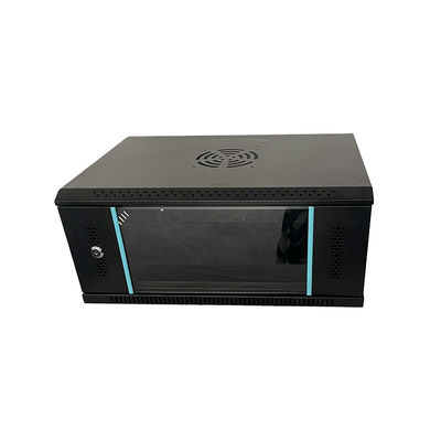 最新モデル 9u 冷式ロール鋼 サーバーラック ストックされた購入者向けに壁に設置