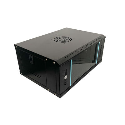 最新モデル 9u 冷式ロール鋼 サーバーラック ストックされた購入者向けに壁に設置