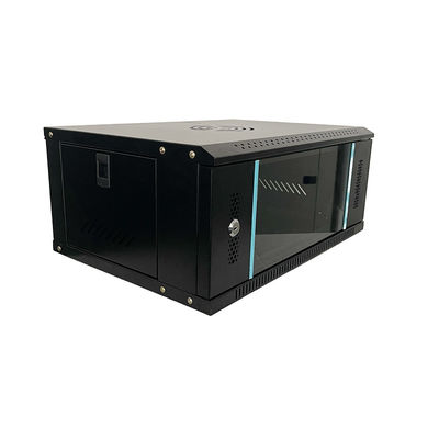 最新モデル 9u 冷式ロール鋼 サーバーラック ストックされた購入者向けに壁に設置