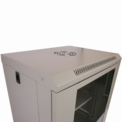 SPCC 冷式鉄9Uネットワークキャビネット 2つのロックキーとオプションOEMサービス